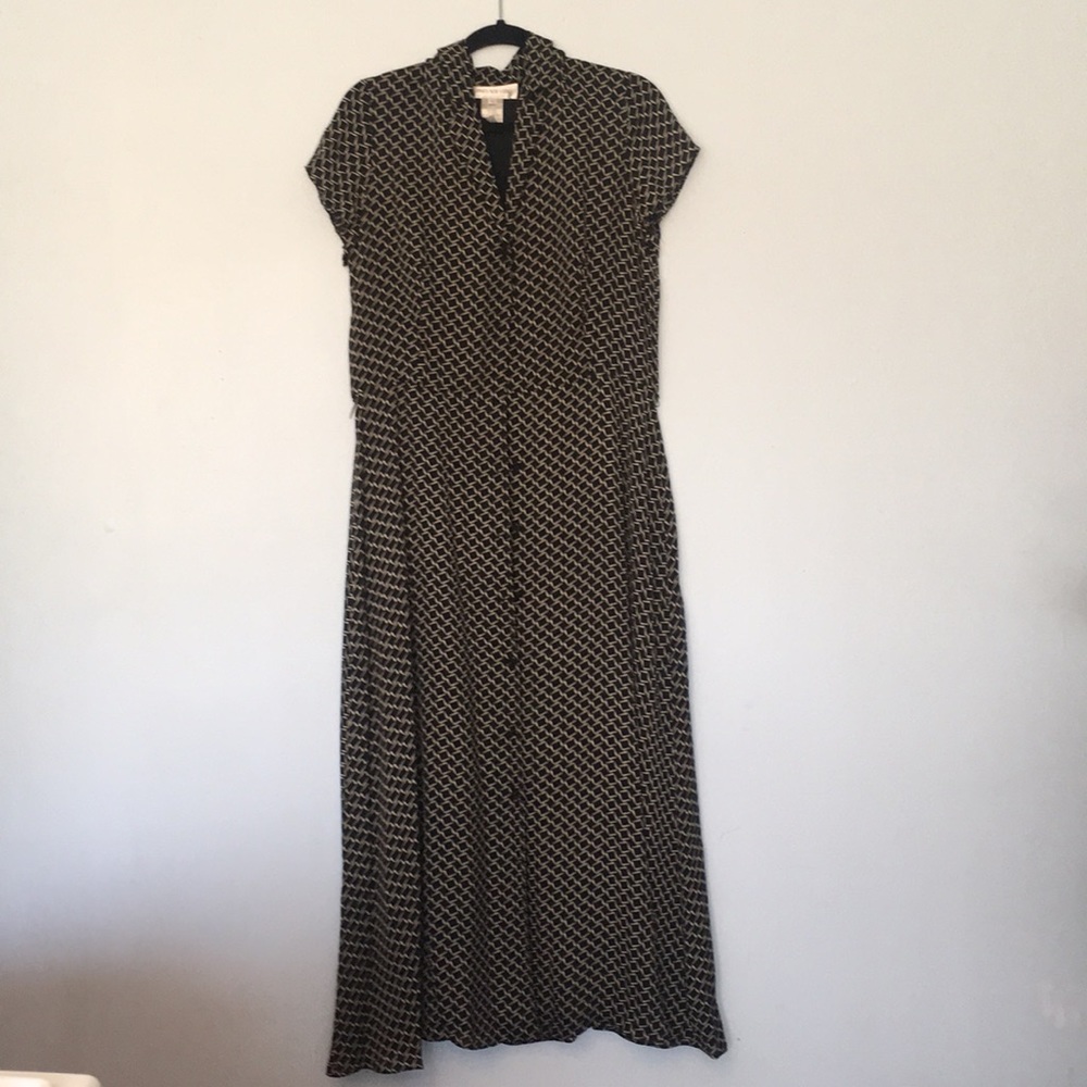 Jones New York Button down maxi dress